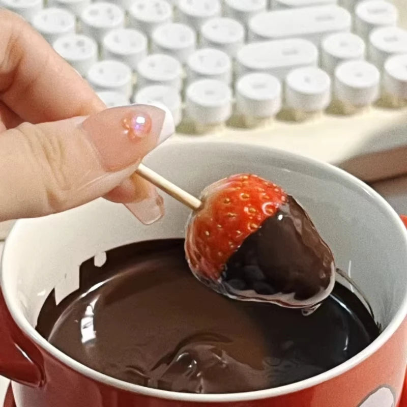 Taza Fondue ChocoHeat – Taza Calefactable para Chocolate y Queso 🍫